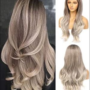 Silver Blonde Ombre Wig Never opened or used FREE WITH PURCHASE!